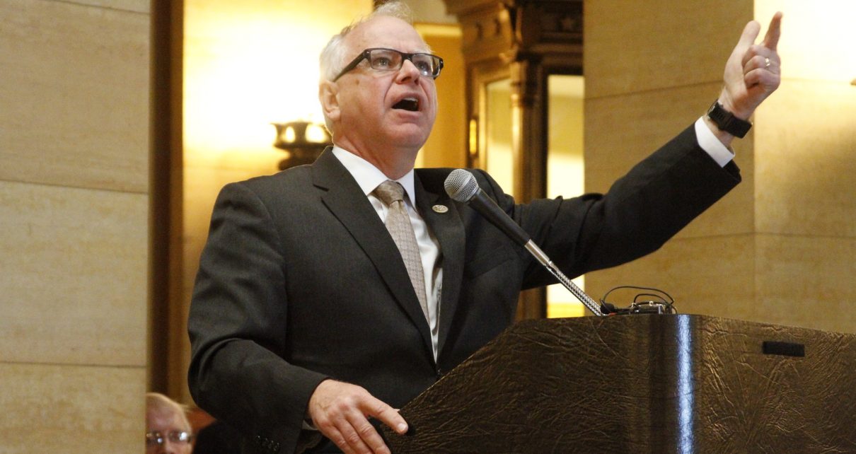 Congressman Tim Walz at Veterans Day on the Hill