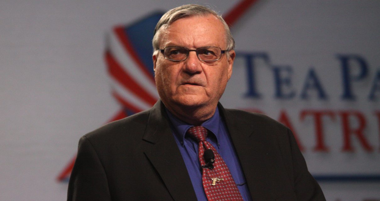 Sheriff Joe Arpaio of Maricopa County, Arizona speaking at the Tea Party Patriots American Policy Summit in Phoenix, Arizona.