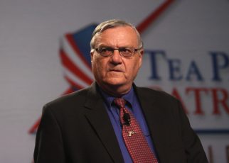 Sheriff Joe Arpaio of Maricopa County, Arizona speaking at the Tea Party Patriots American Policy Summit in Phoenix, Arizona.