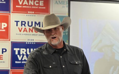 Sheriff Mark Lamb at Vance Debate Watch Party