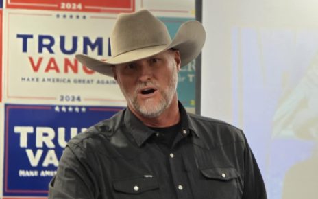 Sheriff Mark Lamb at Vance Debate Watch Party